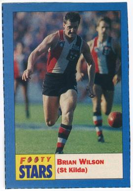 1991 AFL #UNN Brian Wilson Front